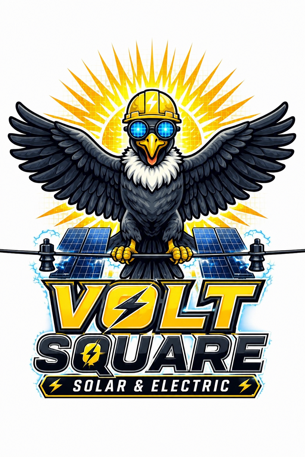 Volt Square Solar & Electric logo